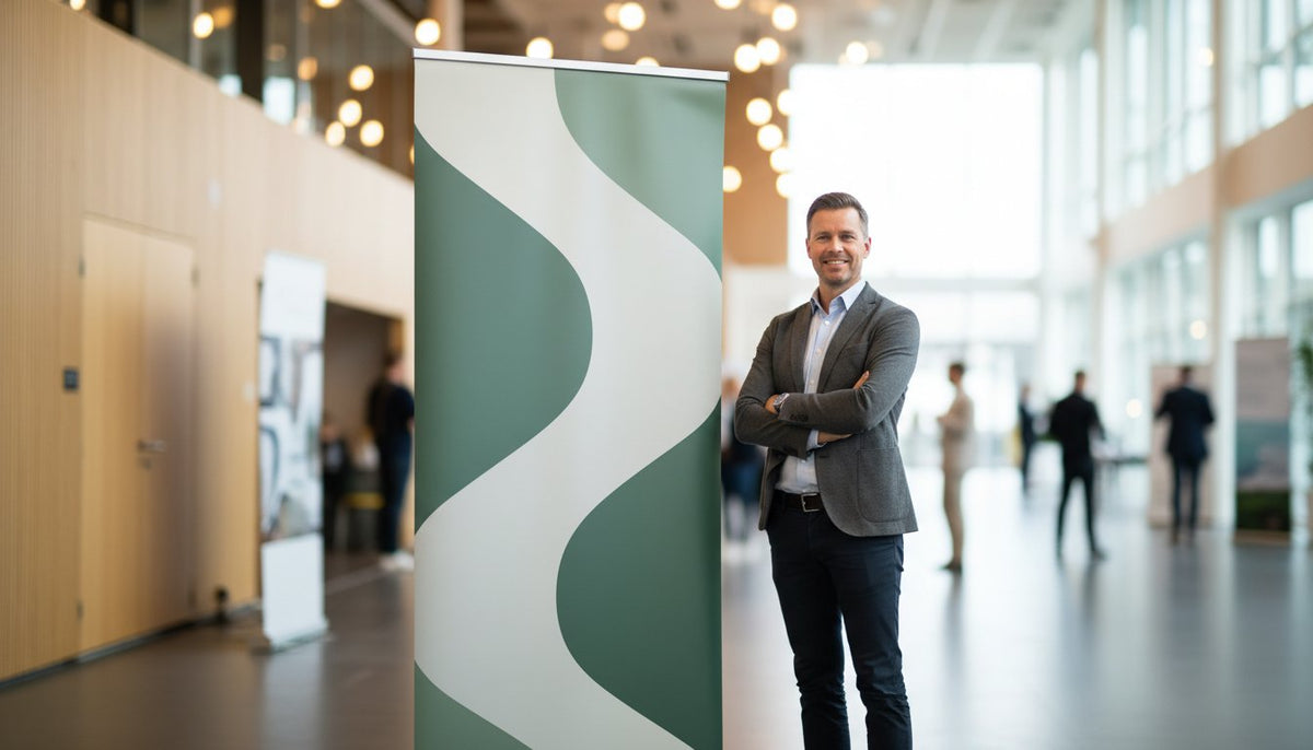 Roll-up banner i Aarhus: Min komplette tjekliste til dit messegrej i 2026