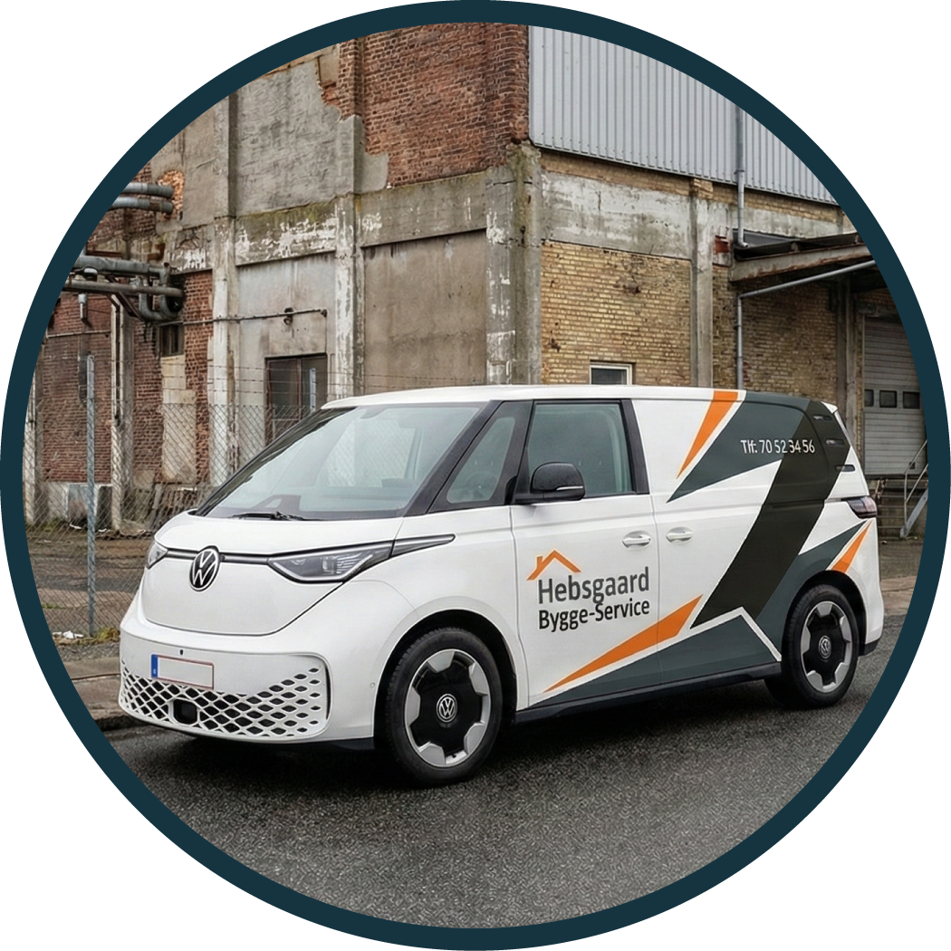 Brand Me, Bildekoration, Bilreklamer, logo til bil, varebil reklamer, skilte i Aarhus og Randers