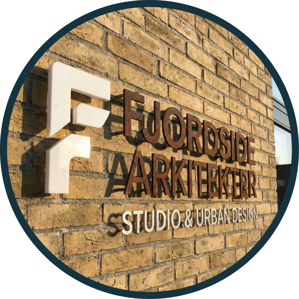 Facadebogstaver, Corten Stål, Akryl skilte - facadeskilte - brand me