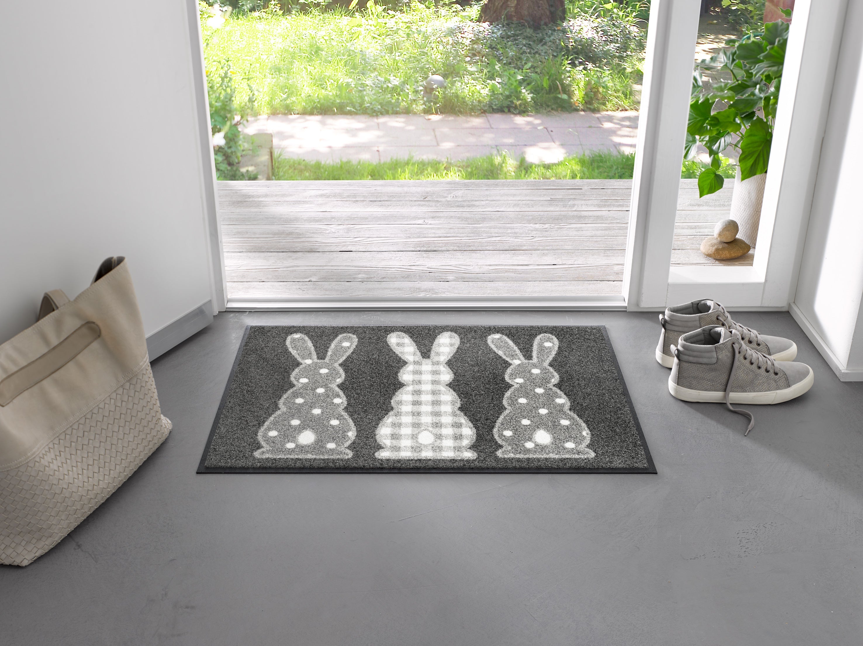 Bunny Trio 50x75 cm