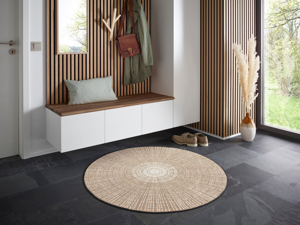 Cascara beige 115x115 cm
