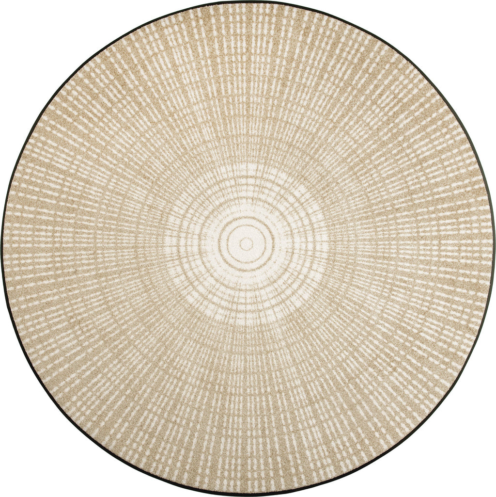 Cascara beige 145x145 cm