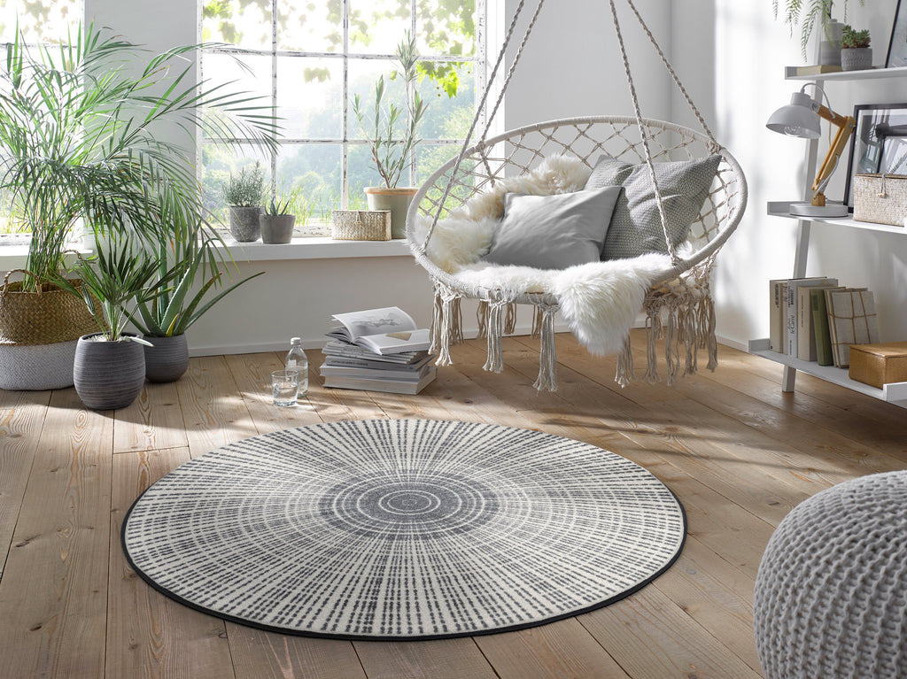 Cascara grey 115x115 cm