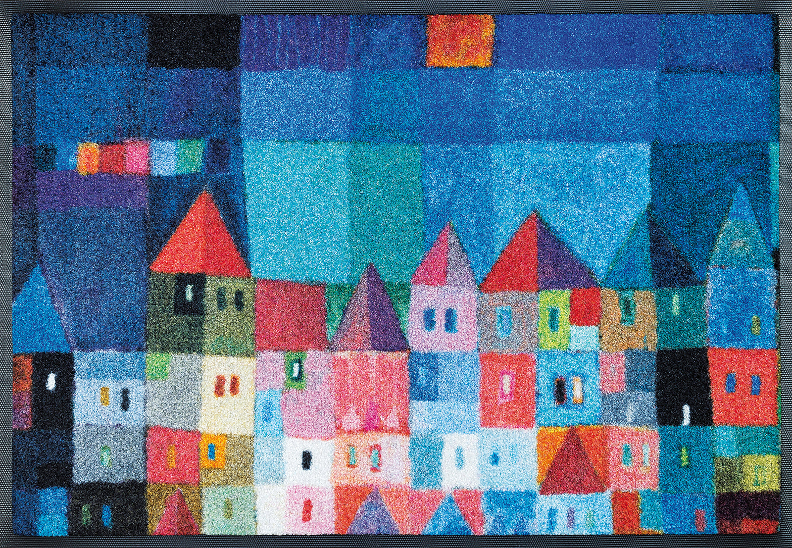 Colourful Houses 50x75 cm
