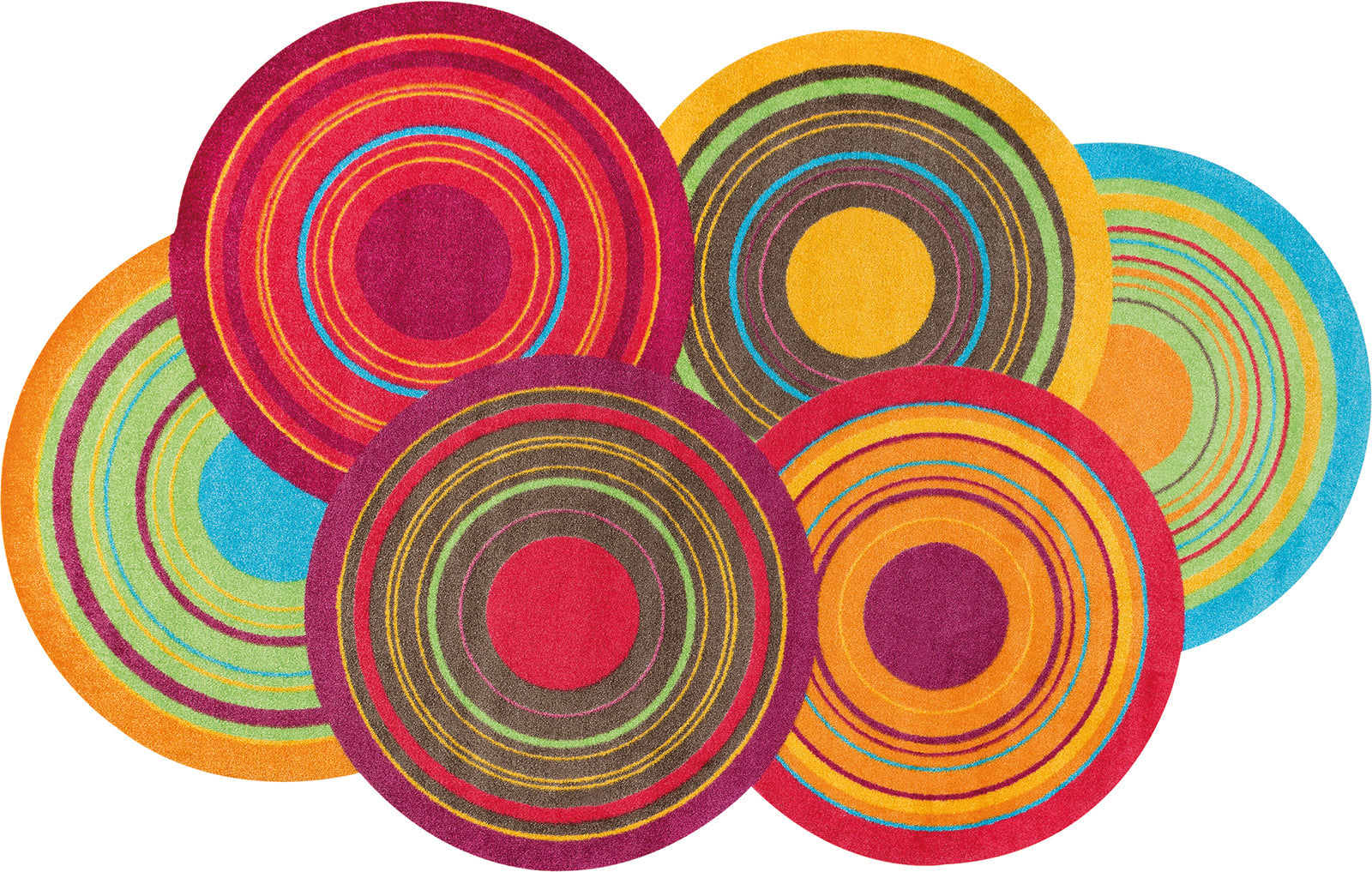 Cosmic Colours 110x175 cm