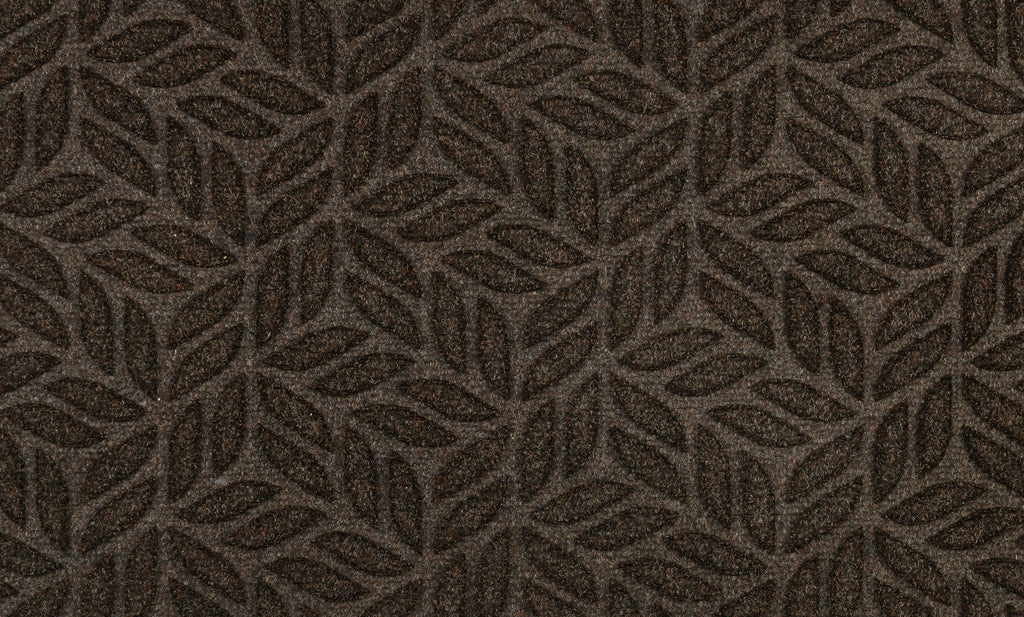 Leaves Dark Brown 45x75 cm