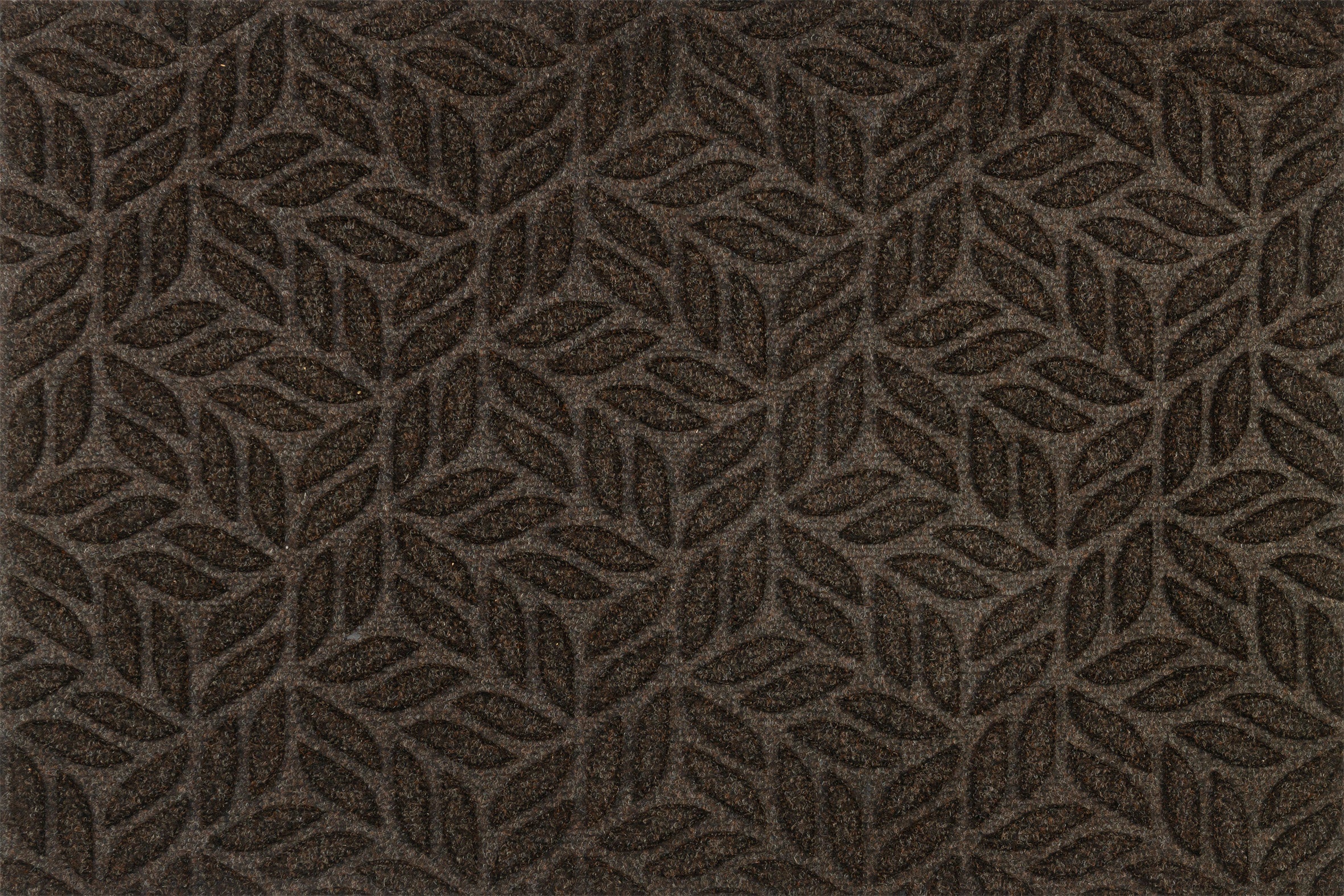 Leaves Dark Brown 60x90 cm