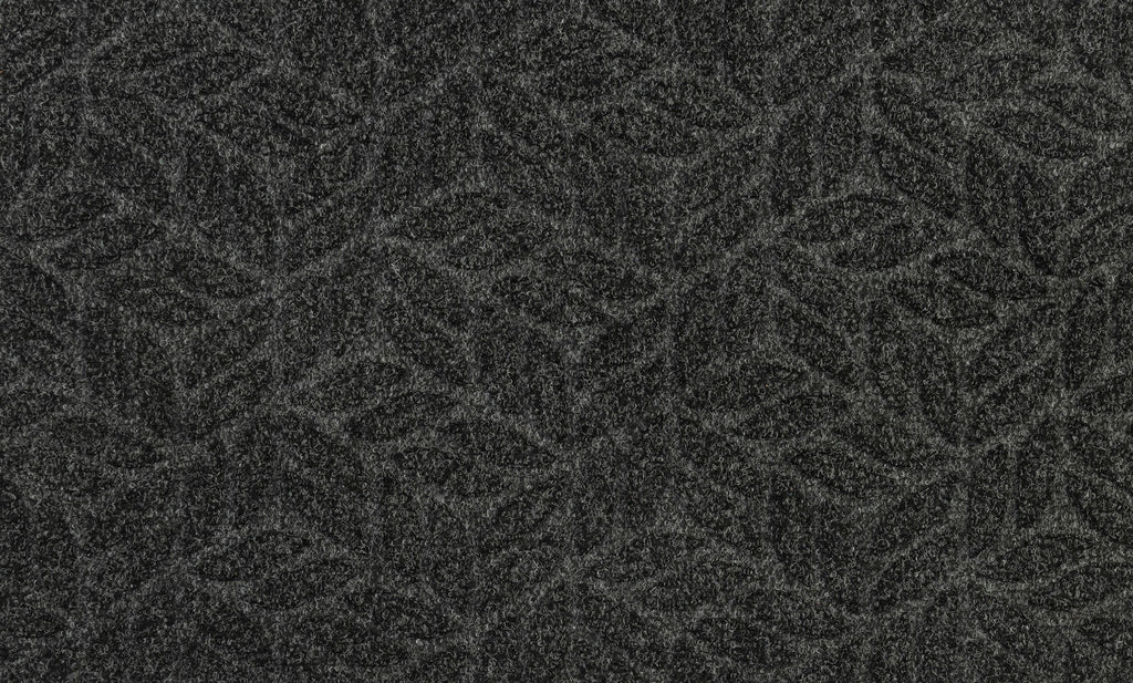 Leaves Dark Grey 45x75 cm