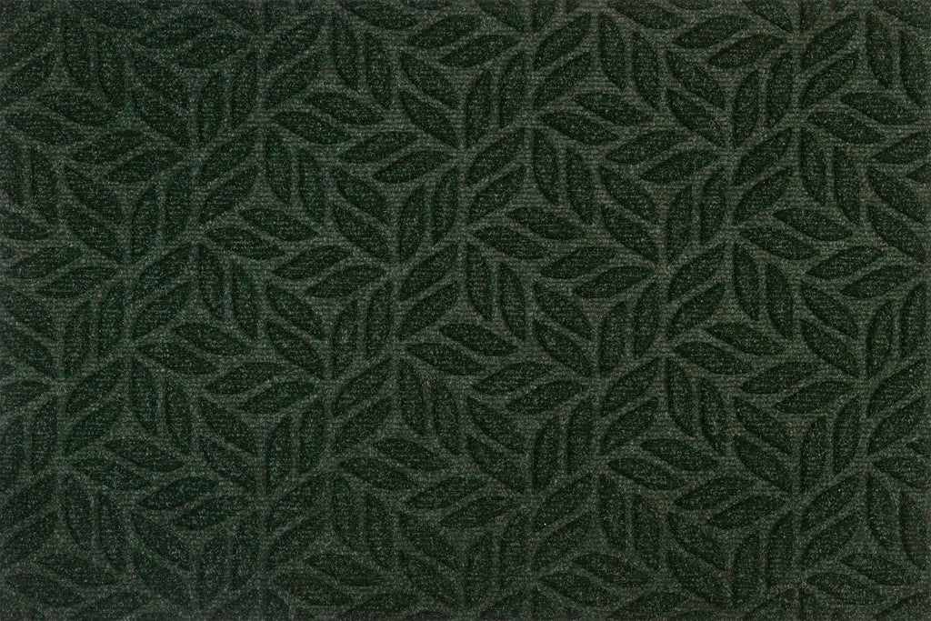 Leaves midnight green 60x90 cm