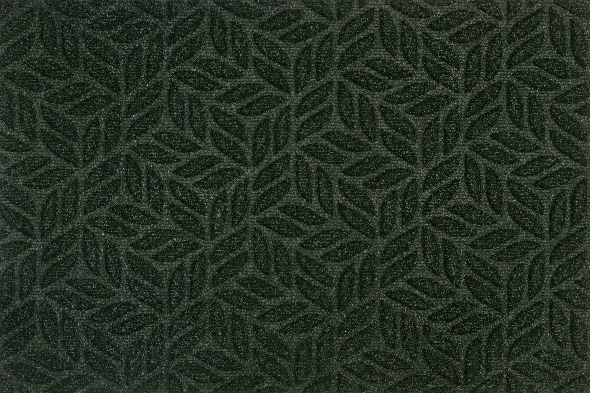Leaves midnight green 60x90 cm