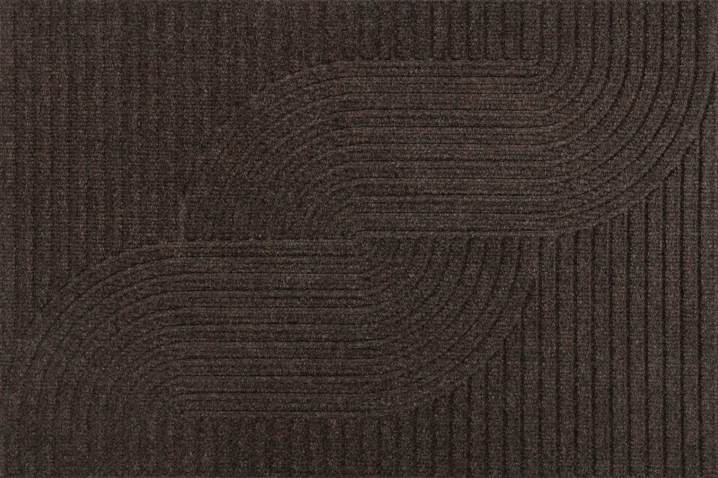 Loop dark brown 60x90 cm