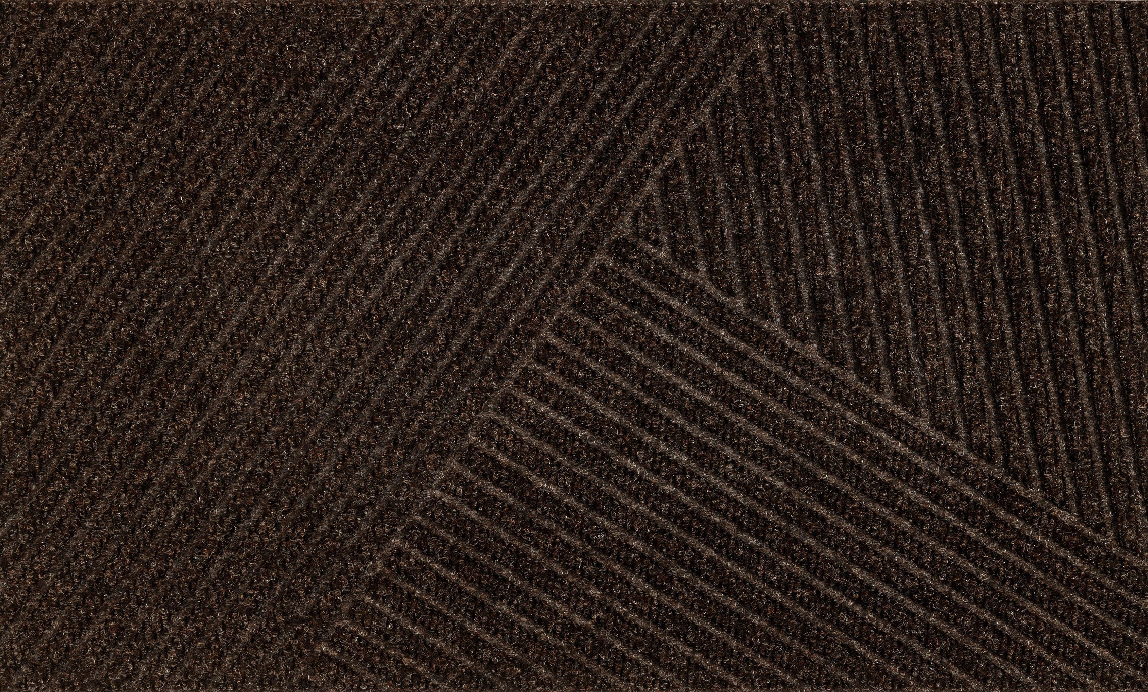 Stripes dark brown 45x75 cm