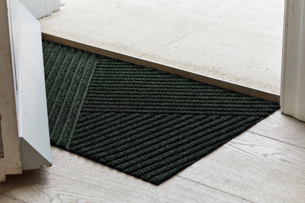 Stripes midnight green 45x75 cm