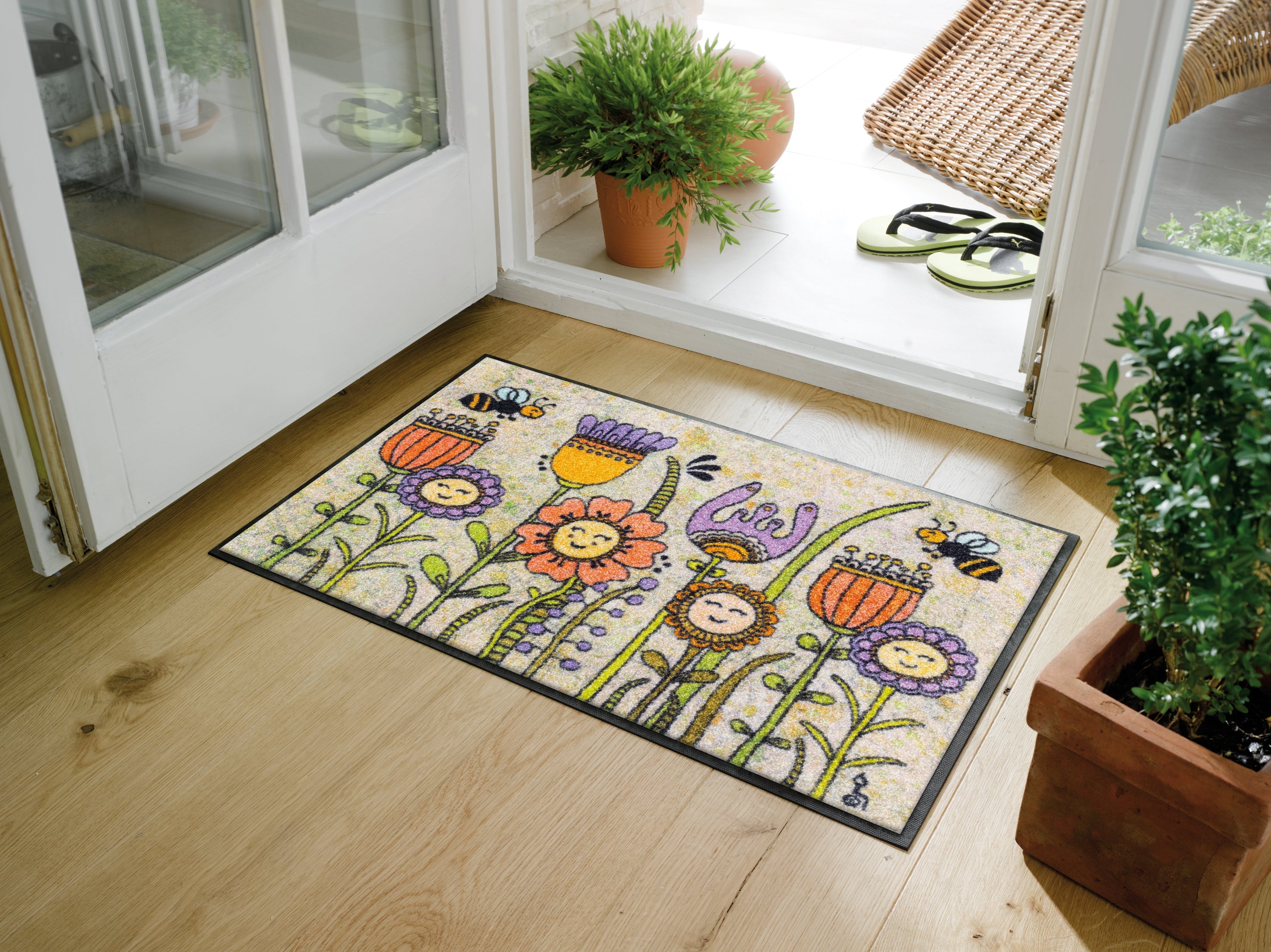 Friendly Flowers 50x75 cm