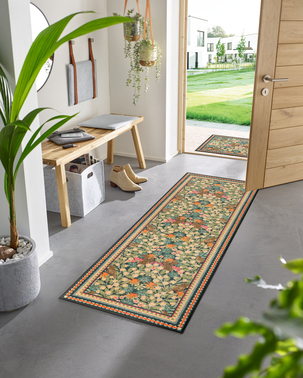 Garden Luxe Blue 50x75 cm