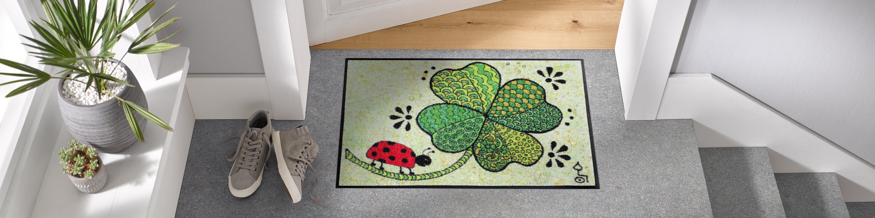 Glück auf allen Wegen 50x75 cm