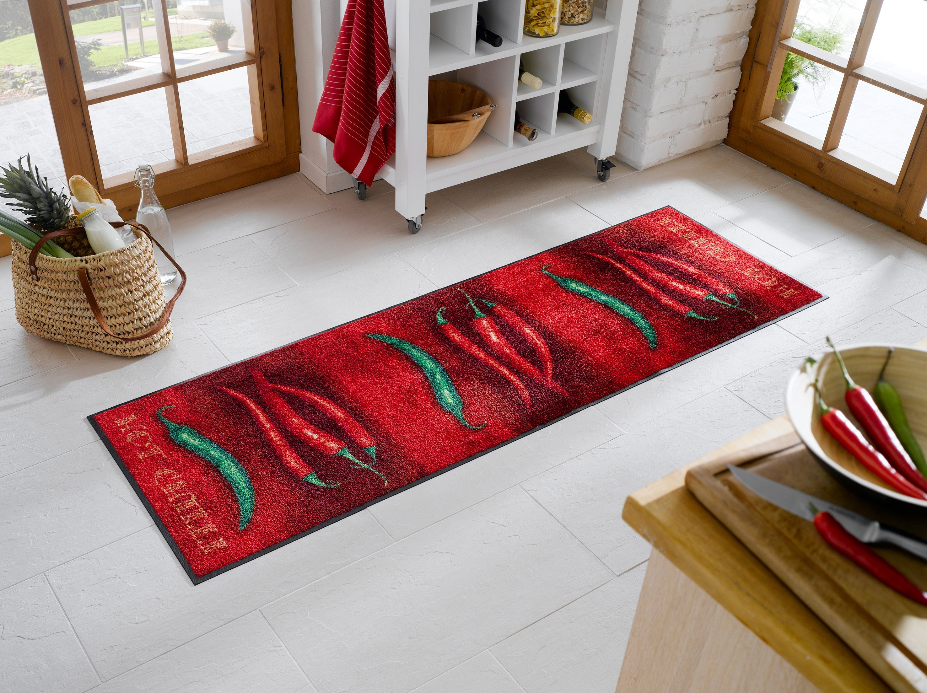Hot Chilli 60x180 cm