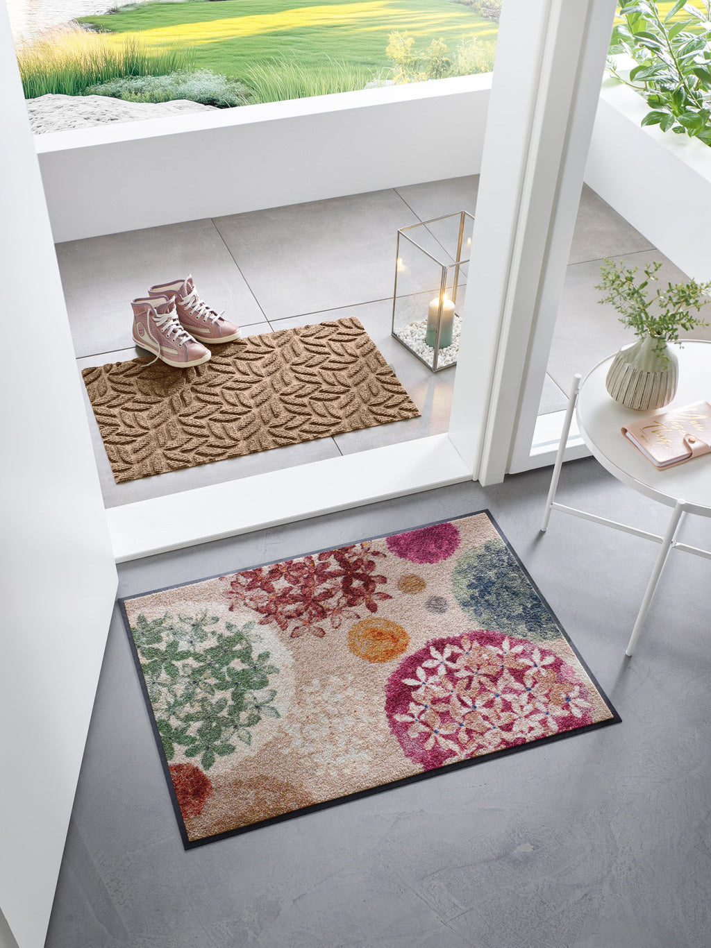 Leaves Taupe 45x75 cm