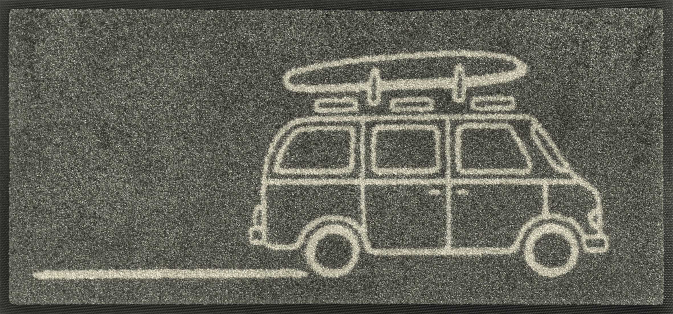 Keep it Simple grey 35x75 cm