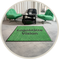 LogoMåtte, Reklamemåtte, Smudsmåtte med tryk, Vision Måtte, High End dørmåtte