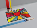 Pop Art Heart 40x60 cm