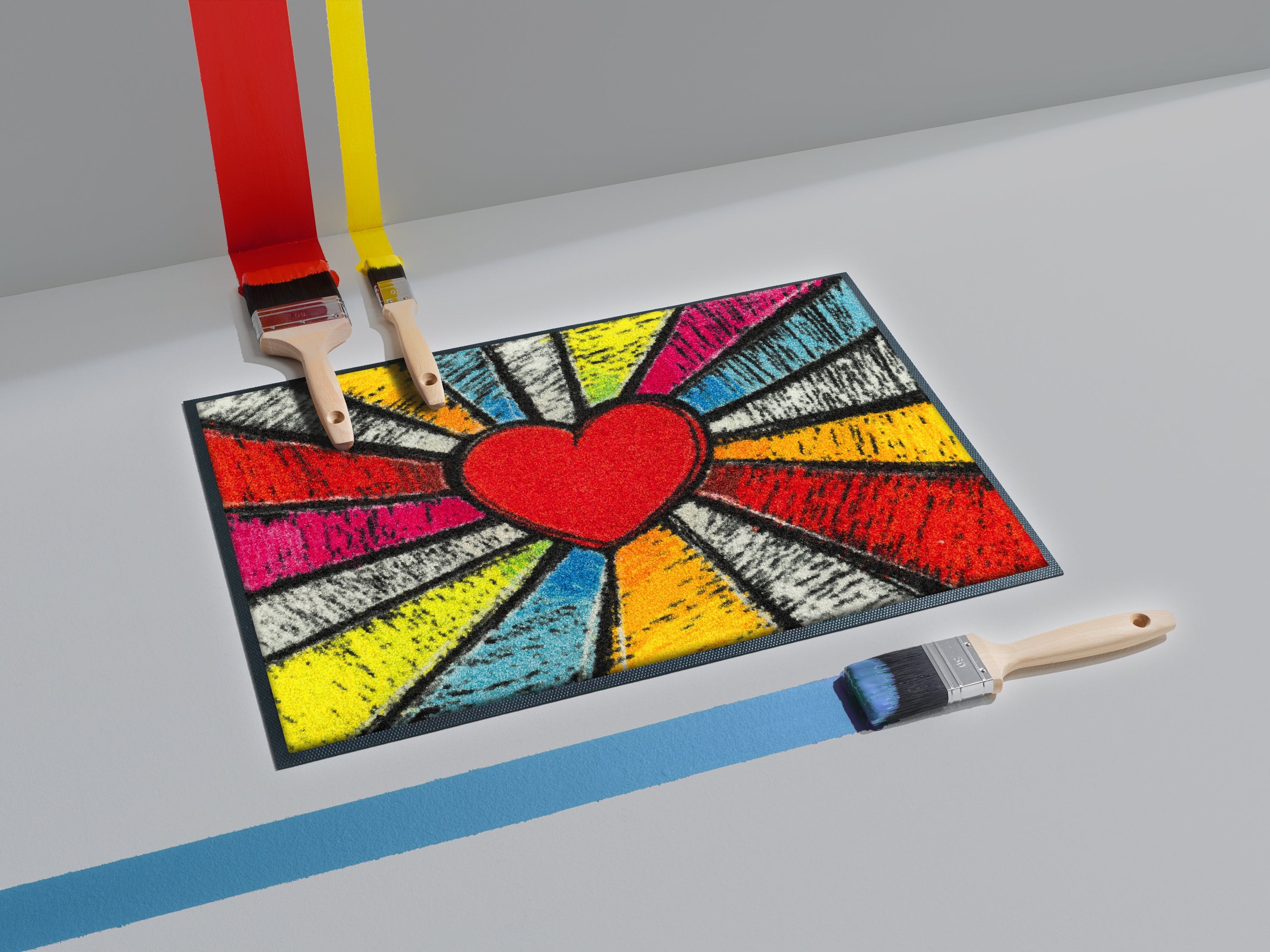 Pop Art Heart 40x60 cm