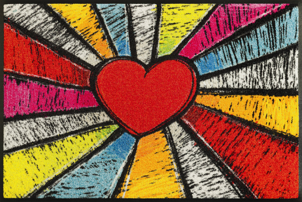 Pop Art Heart 50x75 cm