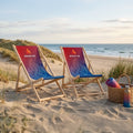 Strandstol med eget logo