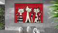 Three Cats 40x60 cm