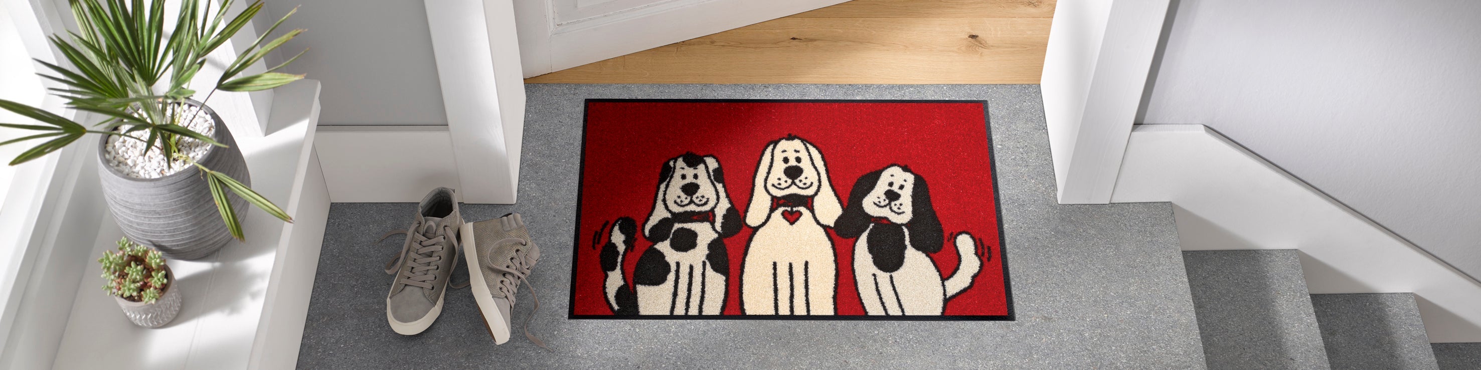 Three Dogs 50x75 cm