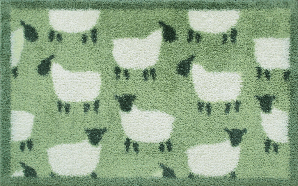 Flock Green 40x60 cm
