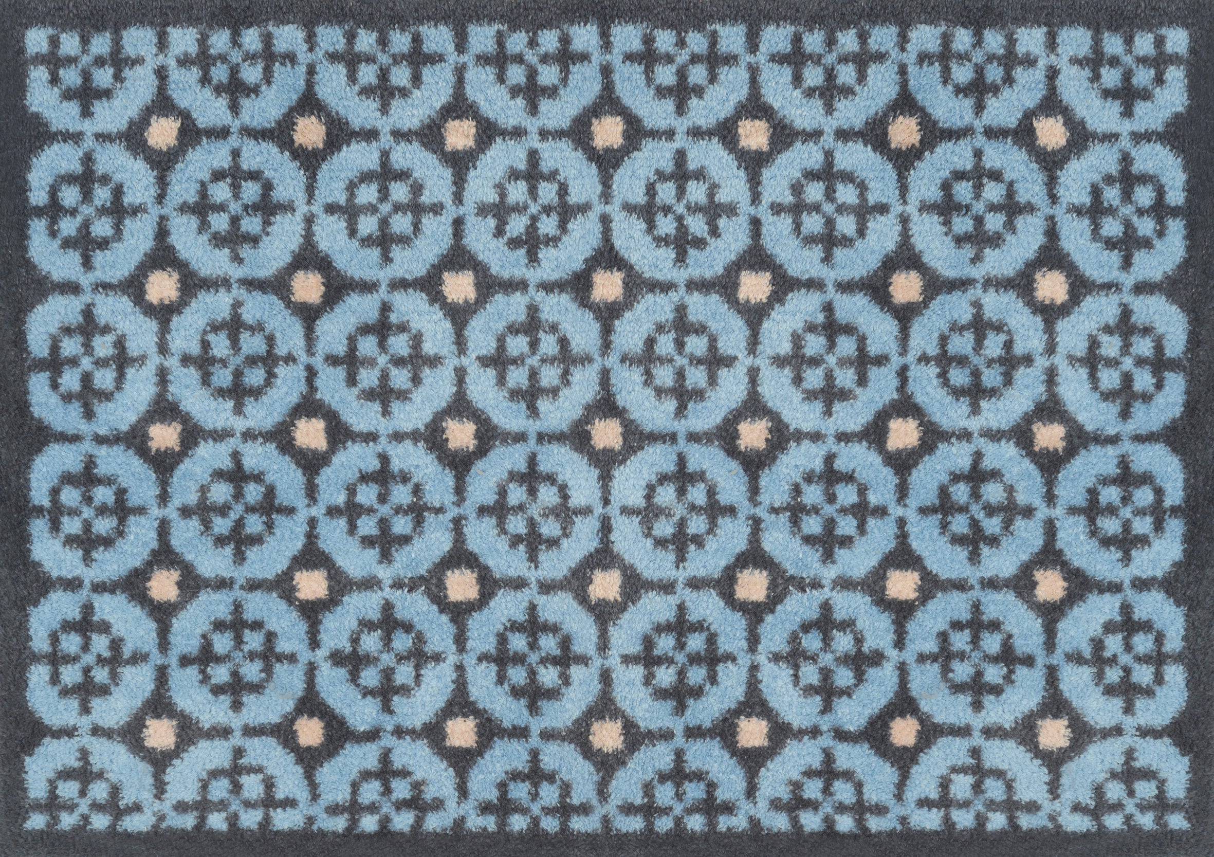 Parterre Blue 60x85 cm