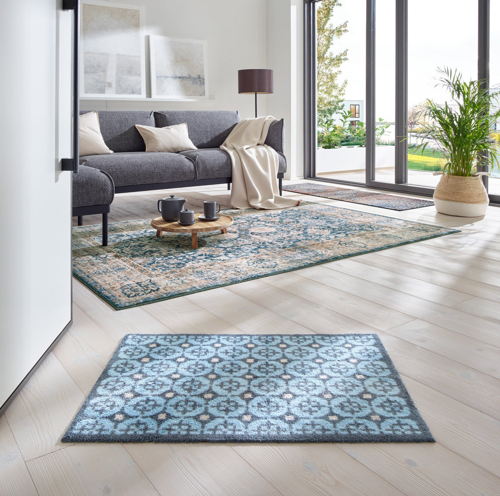 Parterre Blue 60x85 cm