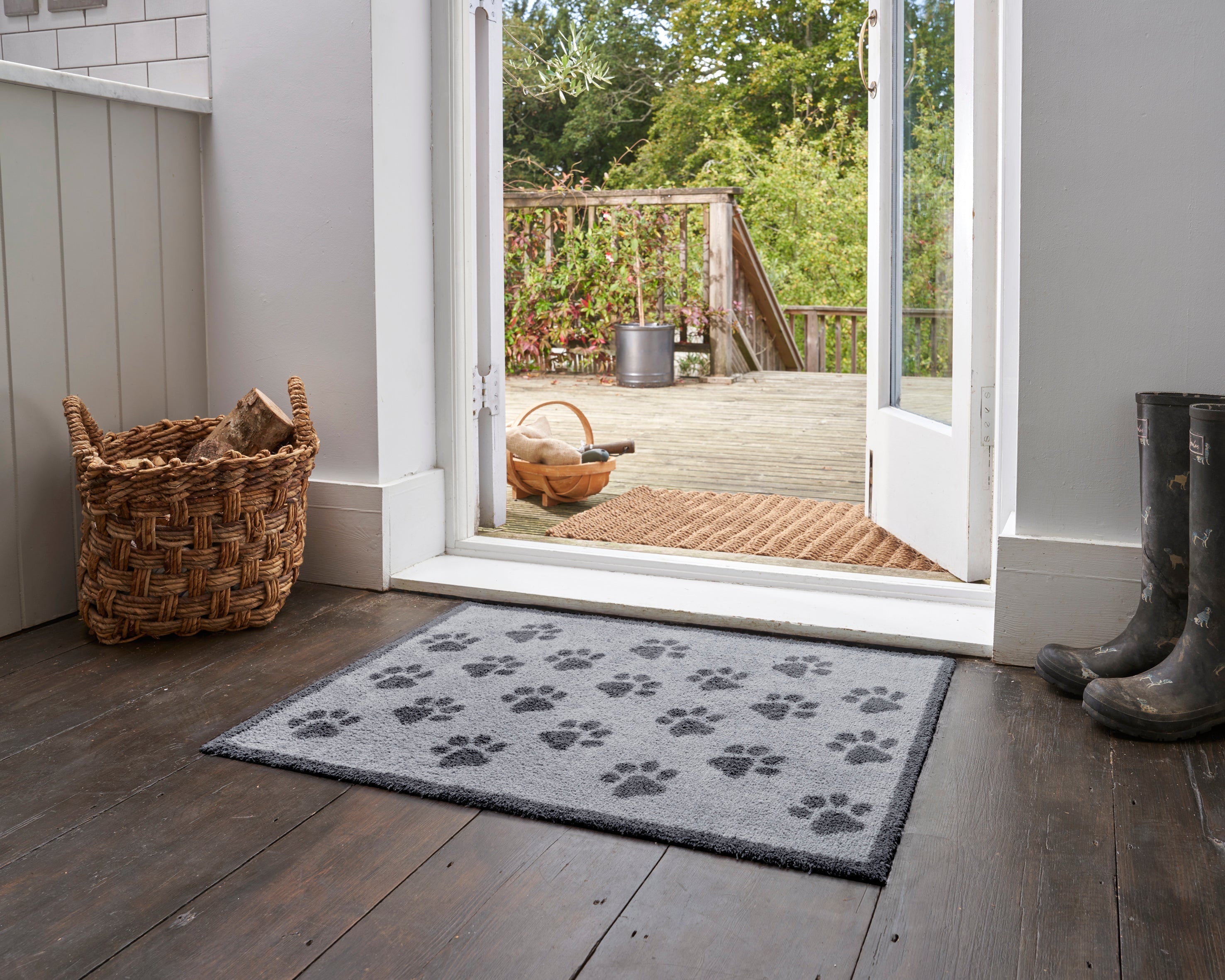Paws Grey 60x85 cm